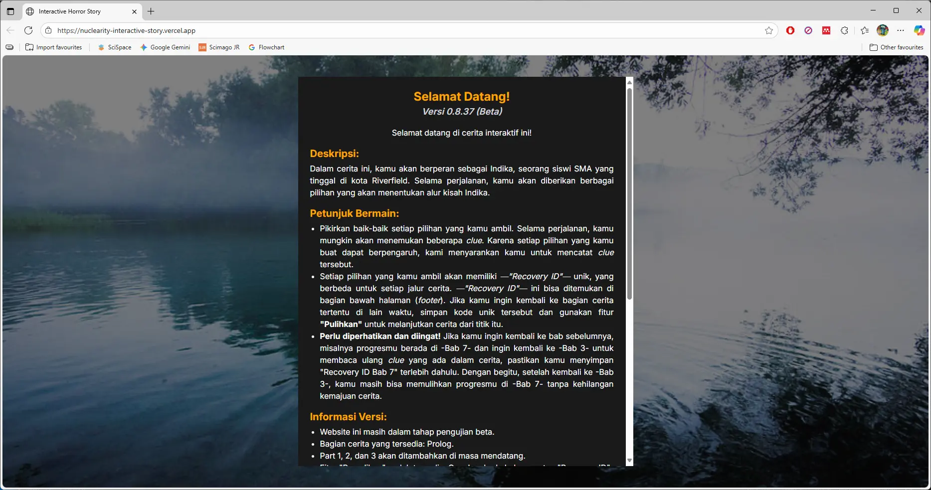 Interactive Story screenshot 1