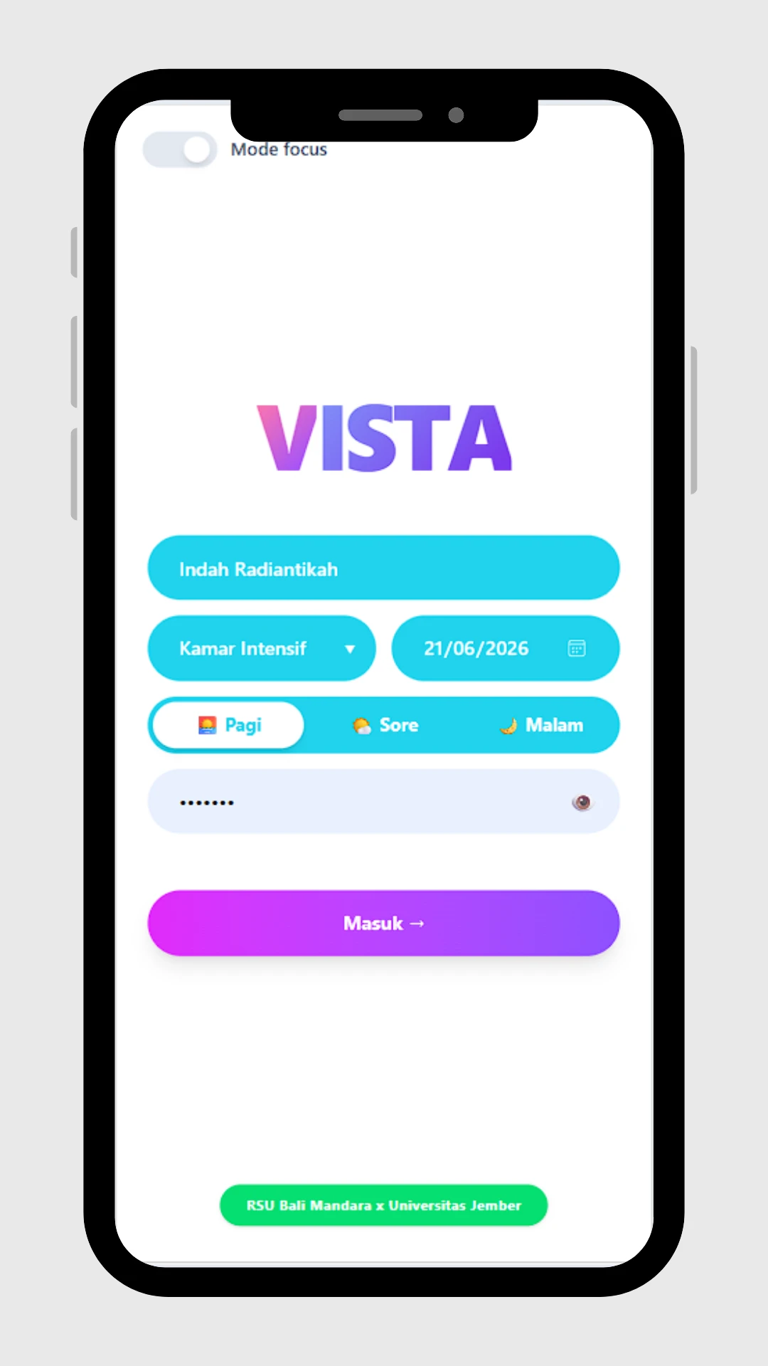 Vista (Vital Signs Instant Access) screenshot 2