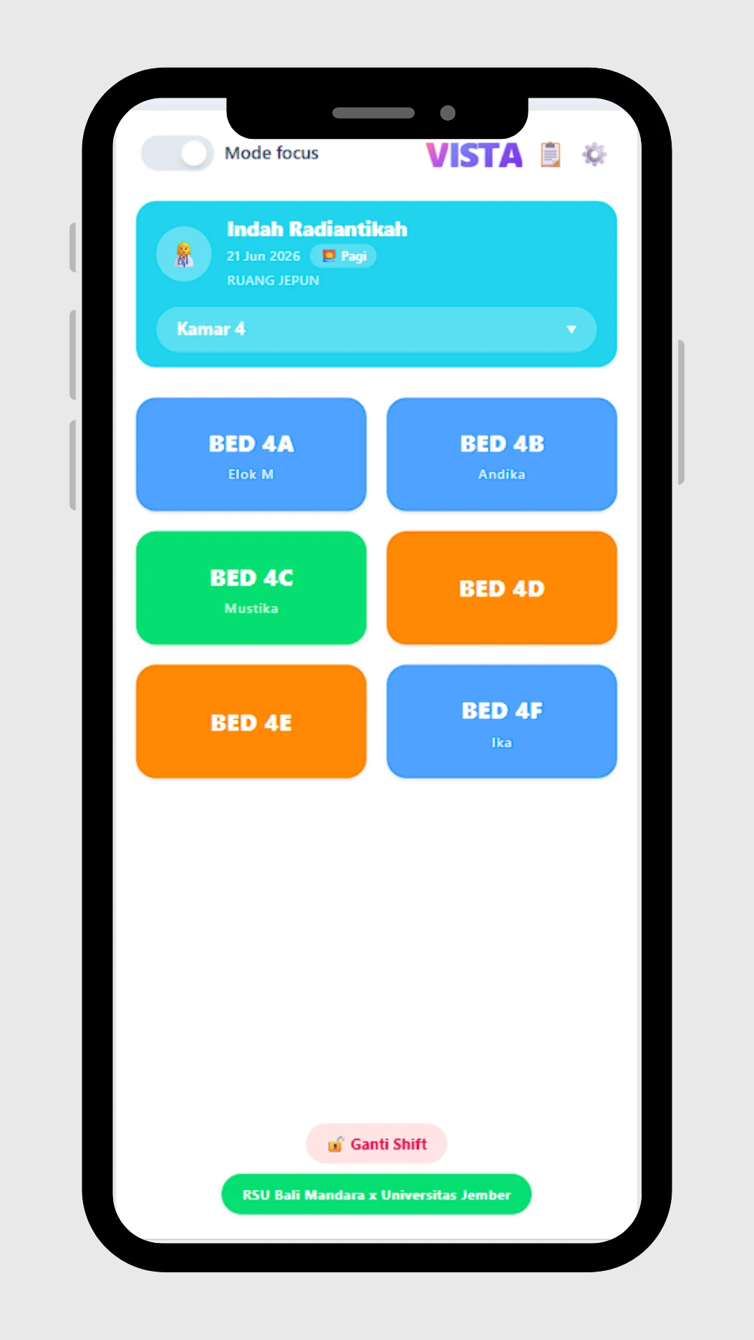 Vista (Vital Signs Instant Access) screenshot 3
