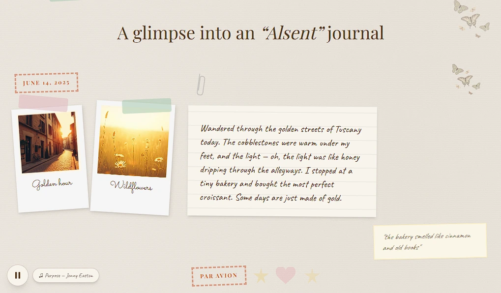 Alsent — An Almost Sent Letter screenshot 1